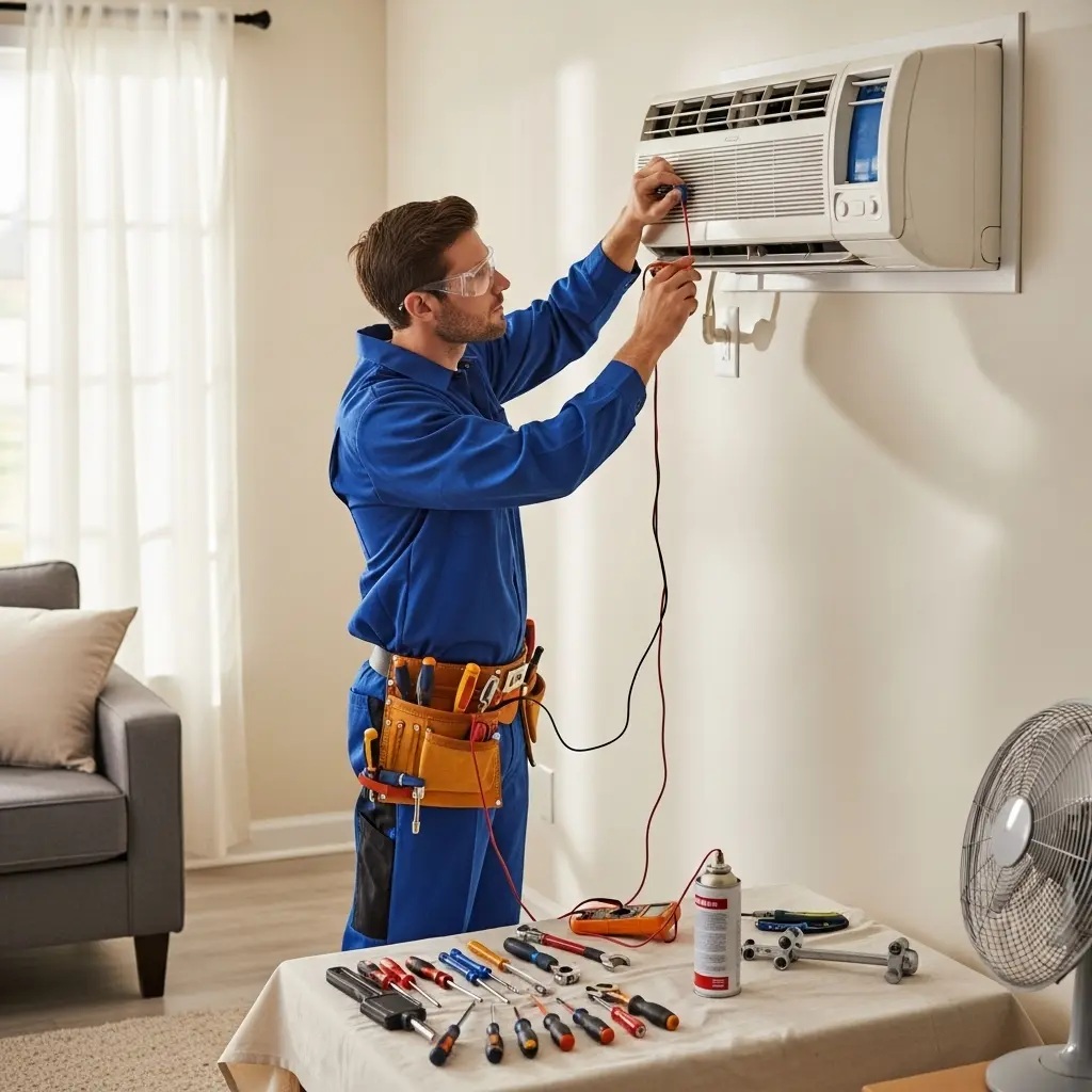 Bergama Daikin Daikin klima gaz dolumu ve bakım – Enerji verimliliği artırıldı. - Teknik servis örneği